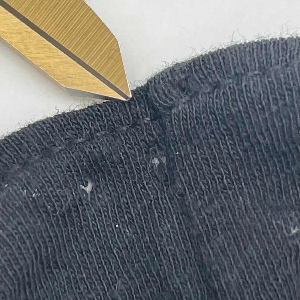 NATION LTD Dress Size Medium Elliot Ruffle Sleeve Black Pima Cotton Linen Blend - Picture 5 of 15